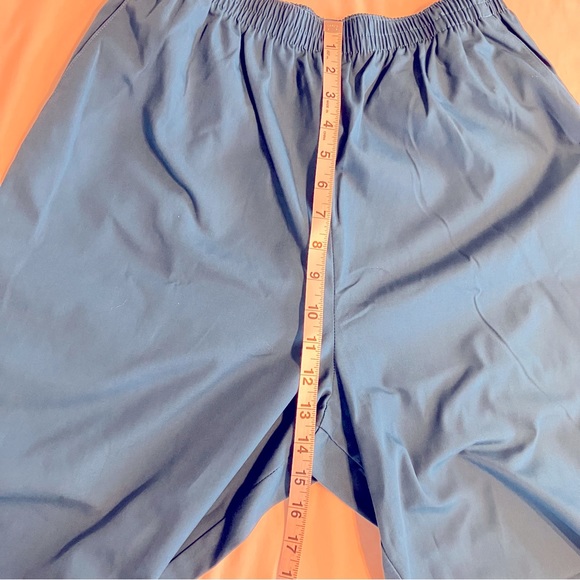 Cherokee workwear scrub pants, elastic waist, Size M. Caribbean Blue - Picture 7 of 8